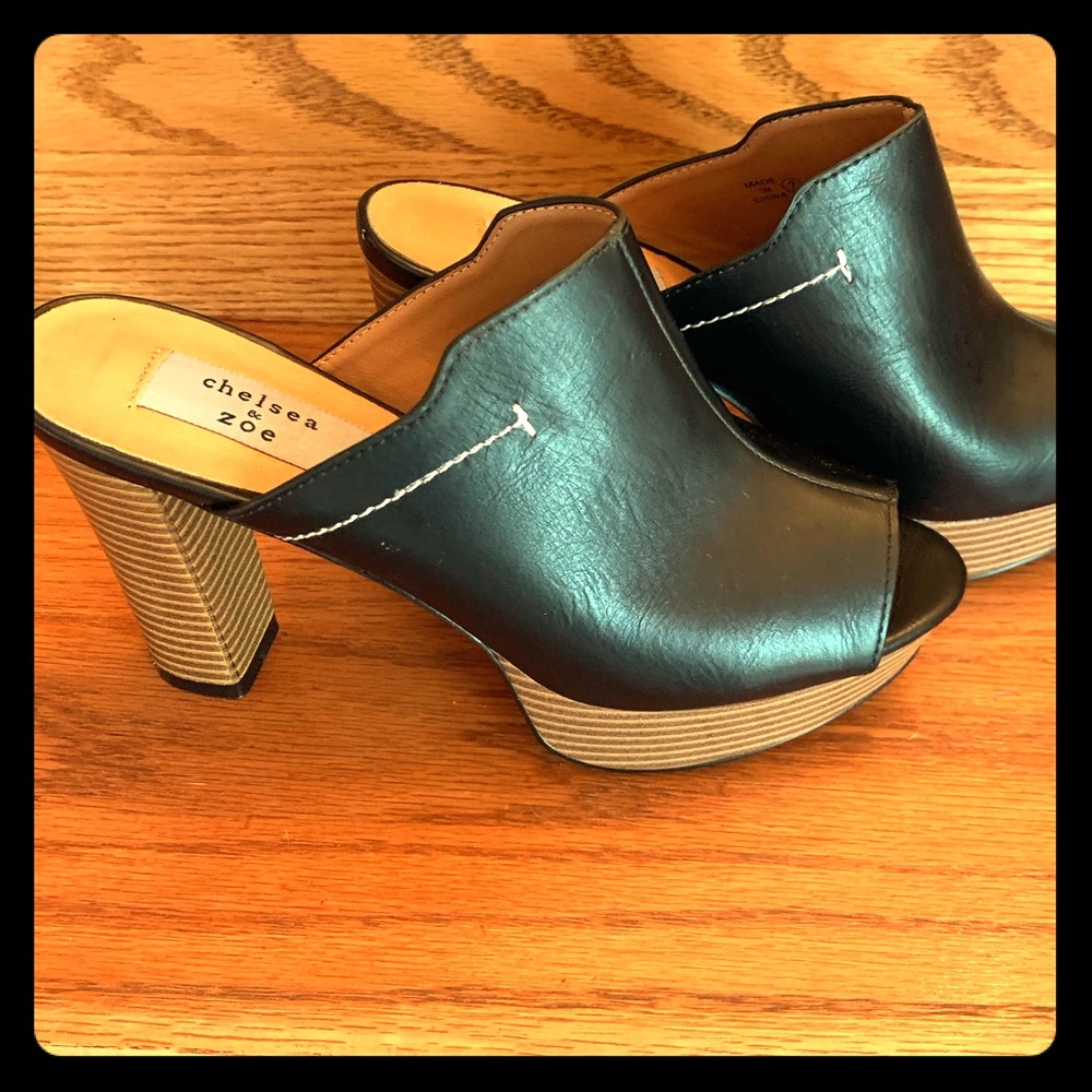 Chelsea & Zoe Platform Slide Sandal